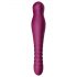 ZALO King - Rechargeable, Waterproof, Thrusting Vibrator (Purple)