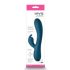 Inya Luv Bunny - vibromasseur rechargeable avec stimulateur clitoridien (turquoise)