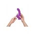 FemmeFunn Pirouette - vibrator premium cu acumulator și radio (lila)