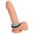 Doc Johnson The Big O - Glow-in-the-Dark Penis Ring (Blue)