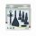 Set de antrenament anal din silicon LUX Active (negru)