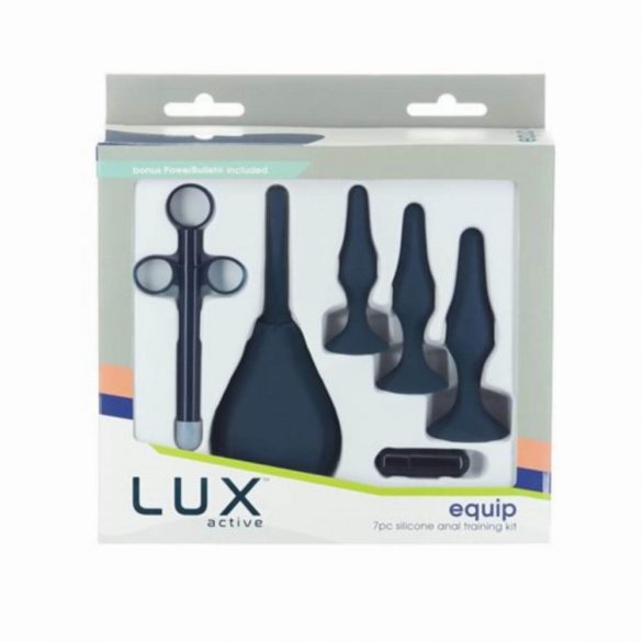 LUX Active - Silicone Anal Training Set (Black)