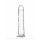 Addiction Crystal - Clear Dildo with Base - 18cm