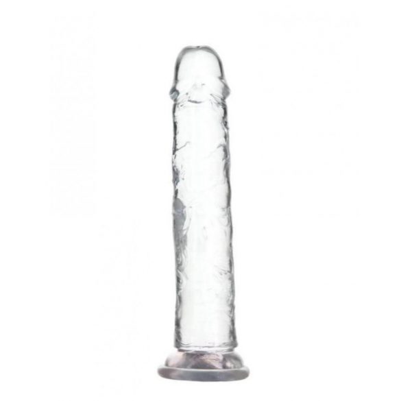 Addiction Crystal - Clear Dildo with Base - 20cm