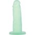 Addiction Coctails - groene siliconen dildo met zuignap