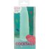 Addiction Cocktails - Suction Cup, Silicone Dildo (Green)