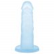 Addiction Cocktails - Suction Cup Silicone Dildo (Blue)