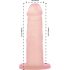 Addiction Cocktails - Silicone Dildo (Peach)