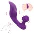 Chomper HD Sex - vibrateur rechargeable waterproof pour clitoris et anus (violet)