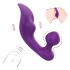 Seks HD Chomper - waterdichte clitoris- en anale vibrator (paars)