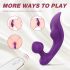 Sex HD Chomper - vibrator za klitoris i analni vibrator na baterije, vodootporan (ljubičasti)