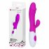 Pretty Love Snappy - Vibratore impermeabile per punto G con stimolatore clitorideo (viola)