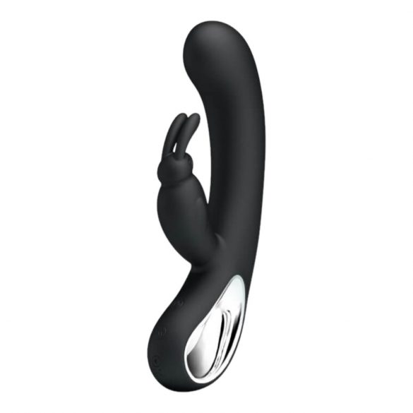 Pretty Love Webb - vibromasseur rechargeable étanche avec stimulateur de clitoris (noir)