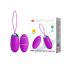 Pretty Love Jessica - œuf vibrant rechargeable avec télécommande (violet)