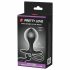 Pretty Love - dilatatore anale gonfiabile con sfera interna (nero)