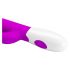 Centaurino Pretty Love - Vibratore per punto G impermeabile con stimolatore clitorideo (viola)