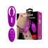 Stimolatore Clitorideo Nascosto "Love Bunny" Ricaricabile con Telecomando Wireless (Rosa)