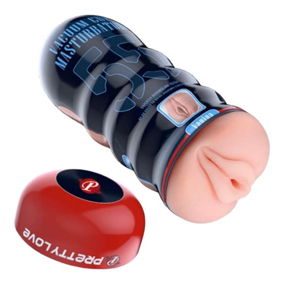 Pretty Love Vacuum Cup - masturbator realist (natural)