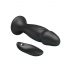 Monsieur Play - vibromasseur anal rechargeable et radio (noir)