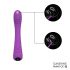 Sex HD Sunshine - heroplaadbare, geribbelde G-spot vibrator (paars)