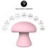 Sex HD Mushroom - dobíjací masážny prístroj na tvár (ružový)