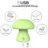 Sex HD Mushroom - Rechargeable Face Massager (Green)