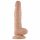 Lovetoy Real Extreme - piesūceknis, sēkliniekiem dildo - 21cm (dabīgs)