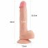 Lovetoy Nature Cock - Realistic Dildo with Suction Cup - 21cm (Natural)