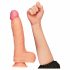 Lovetoy Nature Cock - dvojvrstvový realistický dildo - 25cm (prírodný)