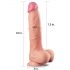 Lovetoy Nature Cock - Dual Layer Realistic Dildo - 25cm (Natural)