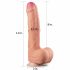 Lovetoy Nature Cock - Double Layer Realistic Dildo - 28cm (Natural)