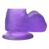 Lovetoy Jelly Studs - Realistic Suction Cup Dildo - 15cm (Purple)