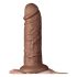 Lovetoy Chubby - Lebensechte Dildo mit Saugnapfbasis - 25cm (Natur)