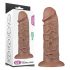 Lovetoy Chubby - zuignap realistische dildo - 25cm (natuurlijk)