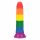 Lovetoy Prider - lifelike dildo - 19cm (rainbow)