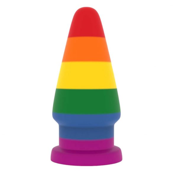 Lovetoy Prider - Dildo dilatatore anale - 15 cm (arcobaleno)