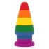 Lovetoy Prider - Dildo dilatatore anale - 15 cm (arcobaleno)