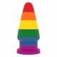 Lovetoy Prider - Dildo dilatatore anale - 15 cm (arcobaleno)