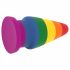 Lovetoy Prider - Rainbow Anal Expander Dildo - 15cm