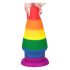 Lovetoy Prider - Dildo dilatatore anale - 15 cm (arcobaleno)