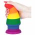 Lovetoy Prider - Rainbow Anal Expander Dildo - 15cm