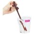 Lovetoy - realistic penis straw (natural-brown-black)