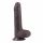 Lovetoy Sliding-Skin - dwuwarstwowe dildo - 18 cm (brązowy)