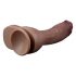 Lovetoy Nature Cock - dvouvrstvé dildo - 26 cm (přírodní)