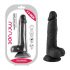 Mr. Rude - Suction Cup Realistic Dildo - 7.5 inches (Black)