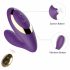 Tracy's Dog 2 - luchtdruk 2-in-1 vibrator (paars)