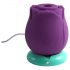 Tracy's Dog Rose - Waterproof Air Pulse Clitoral Stimulator (Purple)