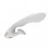 Tracy's Dog VX008 - Rechargeable, Waterproof Clitoral Vibrator (White)