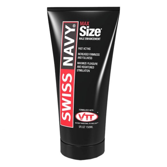 Swiss Navy MAX Taille - crème stimulante pour hommes (150ml)