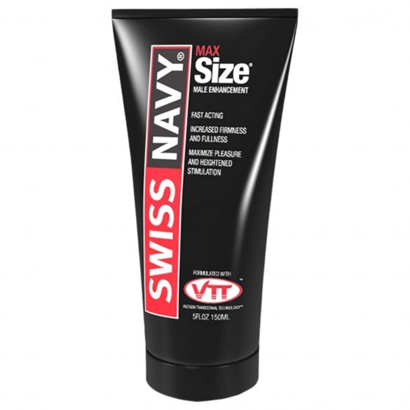 Swiss Navy MAX Size - Erektionsstimulierende Creme für Männer (150ml)